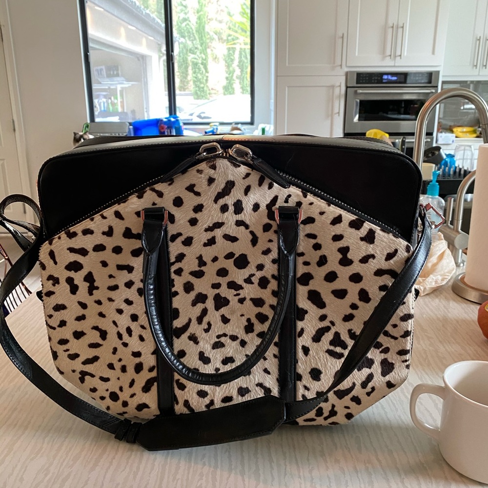 Alexander Wang Dimanche Dalmatian Print Travel Bag - Picture 3 of 6